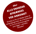 Obs! ALLE ENHEDER AFMÆRKES VED ANKOMST Så sørg nu for at tilkøbe billet til campingvogn/telt, da vi forbeholder os ret til at bortvise gæster som ligger i ubetalteenheder!